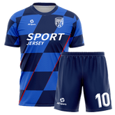 ひし形模様ユニフォーム サッカー